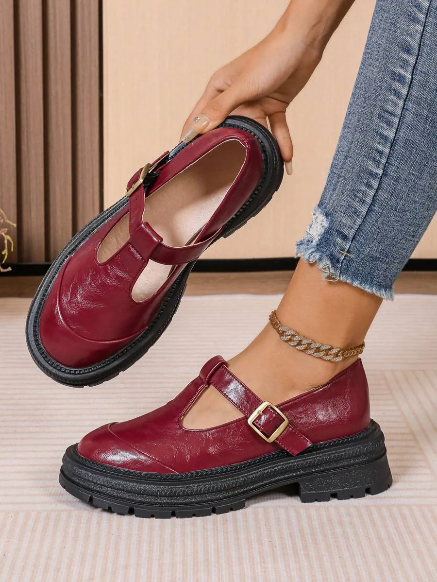 Elegant Women’s Slip-On Heels, Comfortable Closed Toe with Trendy Stitch Accents